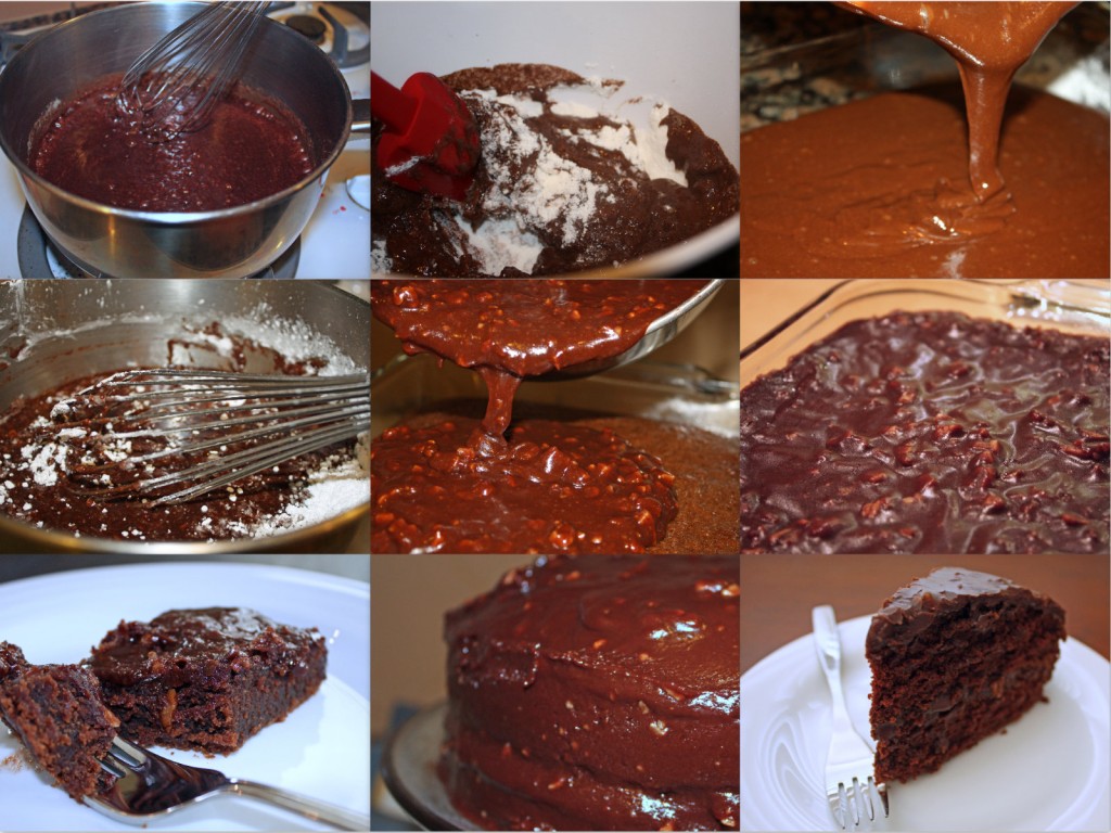 step by step chocolate cake