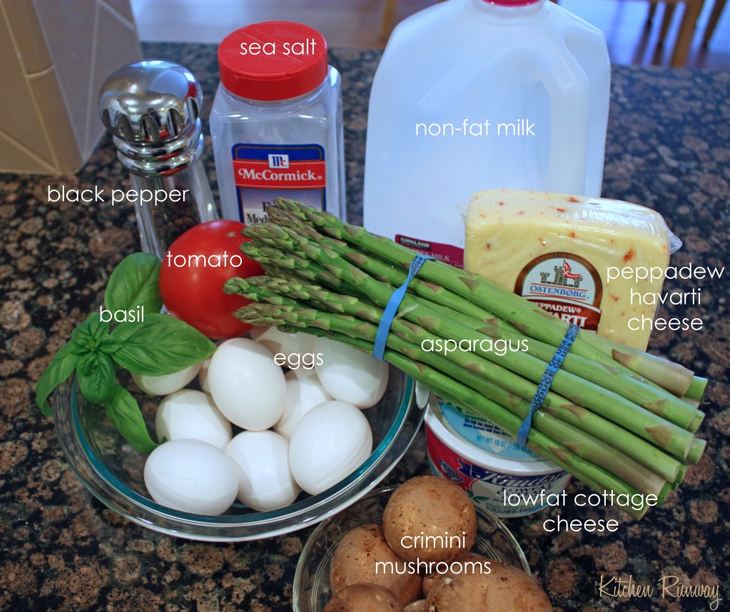 ingredients for baked eggs