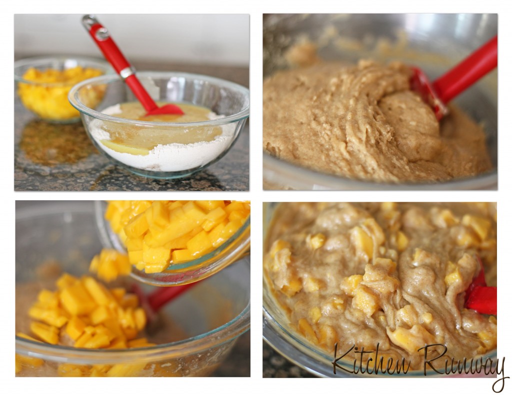 mango bread step by step pictures