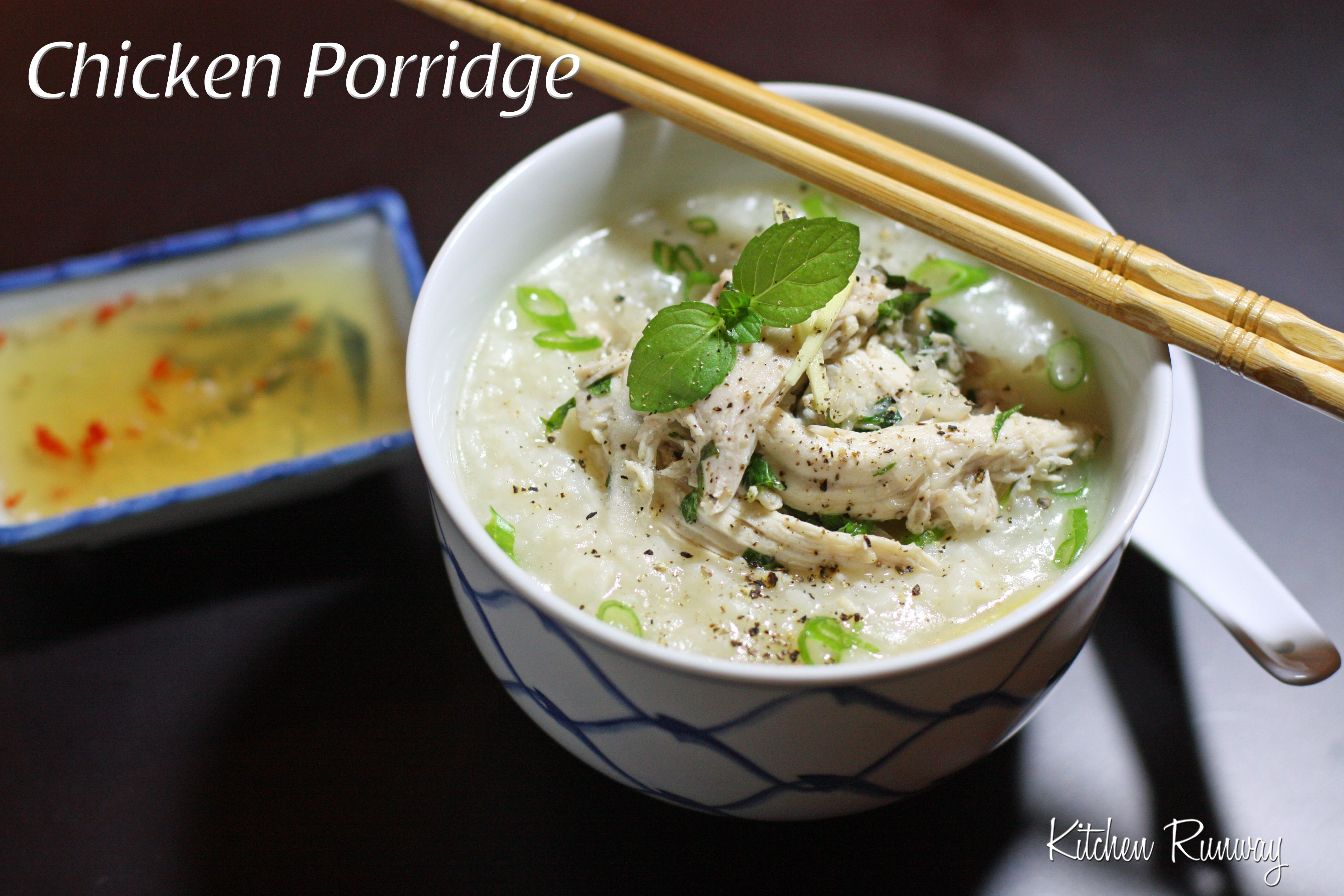 asian chicken porridge