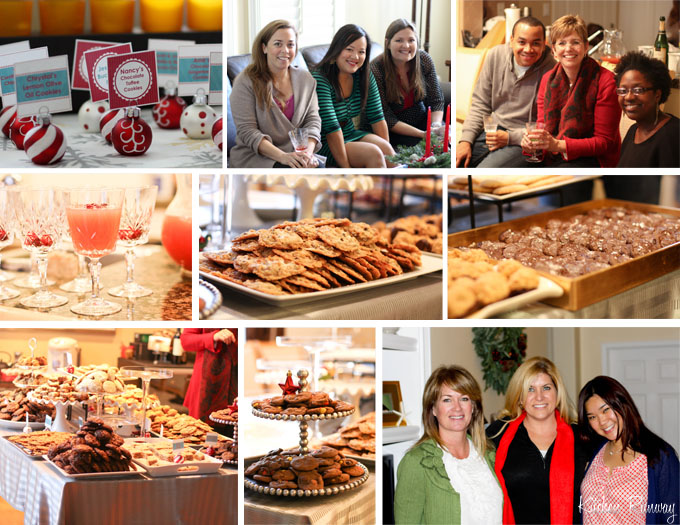cookie exchange collage